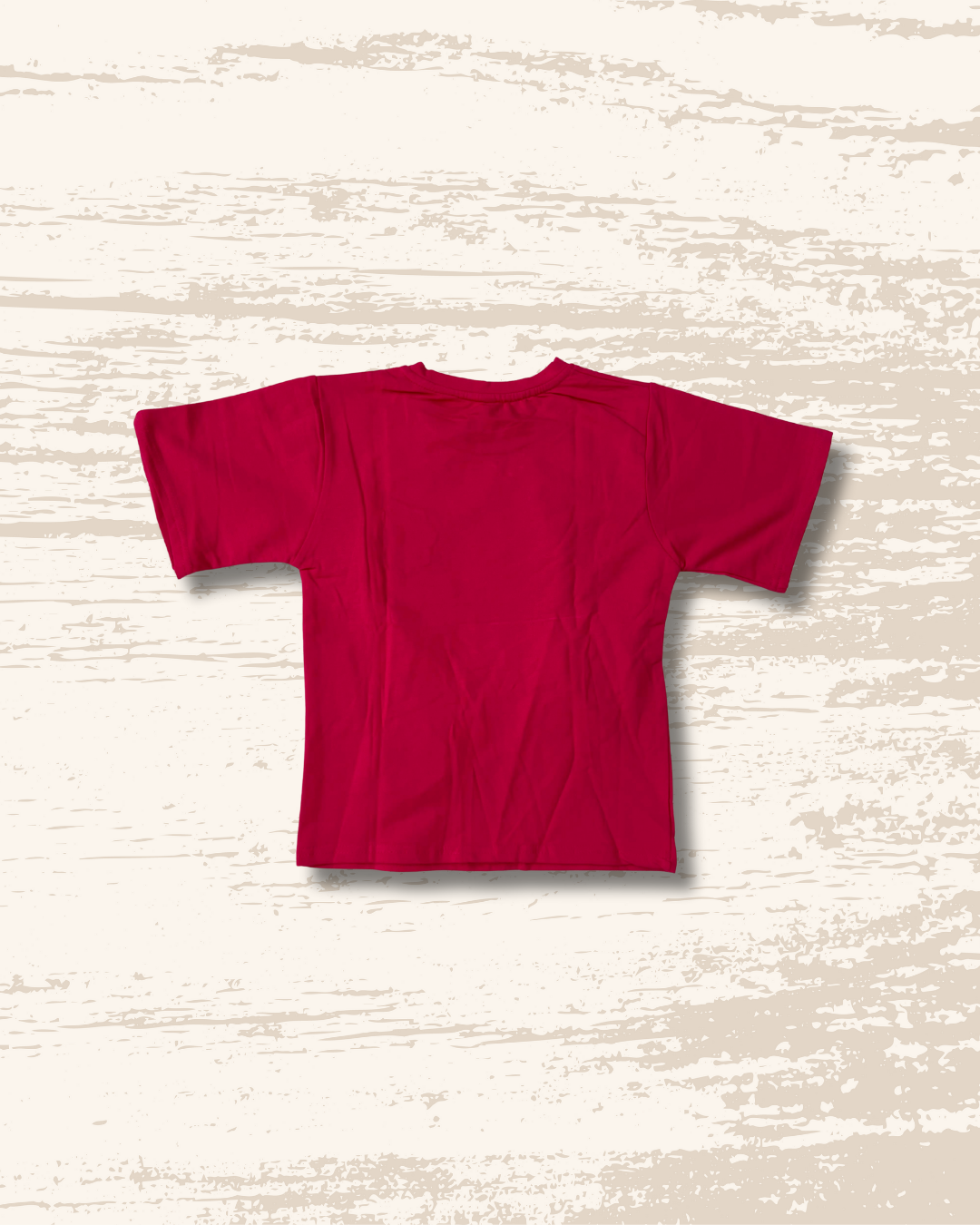 Kids' Pink T-Shirt with Embroidered Flowers